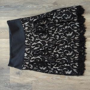 Karen Millen Black Lace Skirt